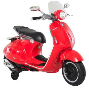 Elmotorcykel för Barn med MP3 Musikbelysning för 3-6 År PP Röd 108 X 49 X 75 Cm