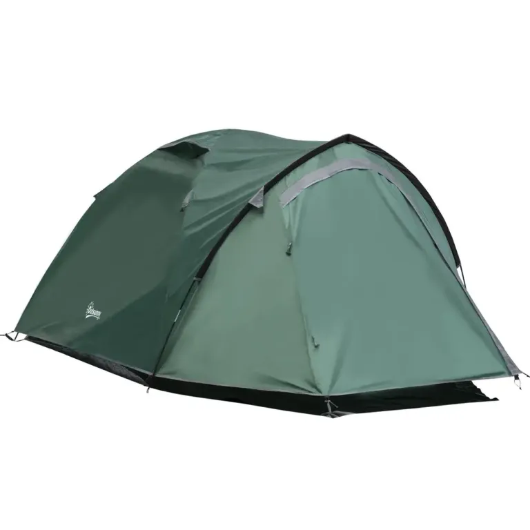 Tält för 2 Personer 190t Campingtält 325 x 183 x 130 cm
