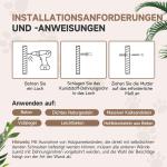 Kattklättervägg Kattmöbel Ljusgrå av Polyester och Trä för Katter 5 Delar Väggmonterad med Hängmatta och Stege