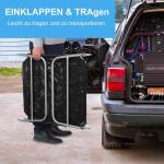 Solstol Trädgårdssäng Relaxsäng Svart Textil för Trädgård Terrass och Balkong 2-Bens Solstol Hopfällbar och Stabil