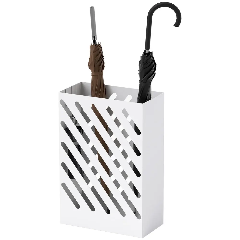 Paraplyställ Paraplyhållare 4 Krokar 28 x 14 x 41 Cm
