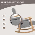 Skraptunna Klösmöbel Khaki av Sisal för Katter 37 cm Hög med Dörr och 2 Nivåer
