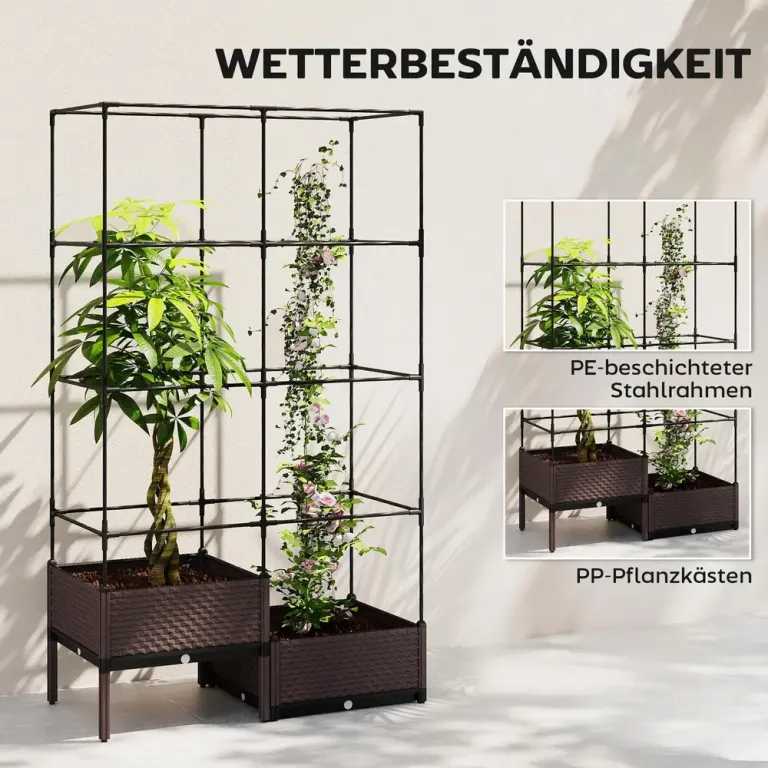 Odlingskrage Upphöjd i Trä 174 cm