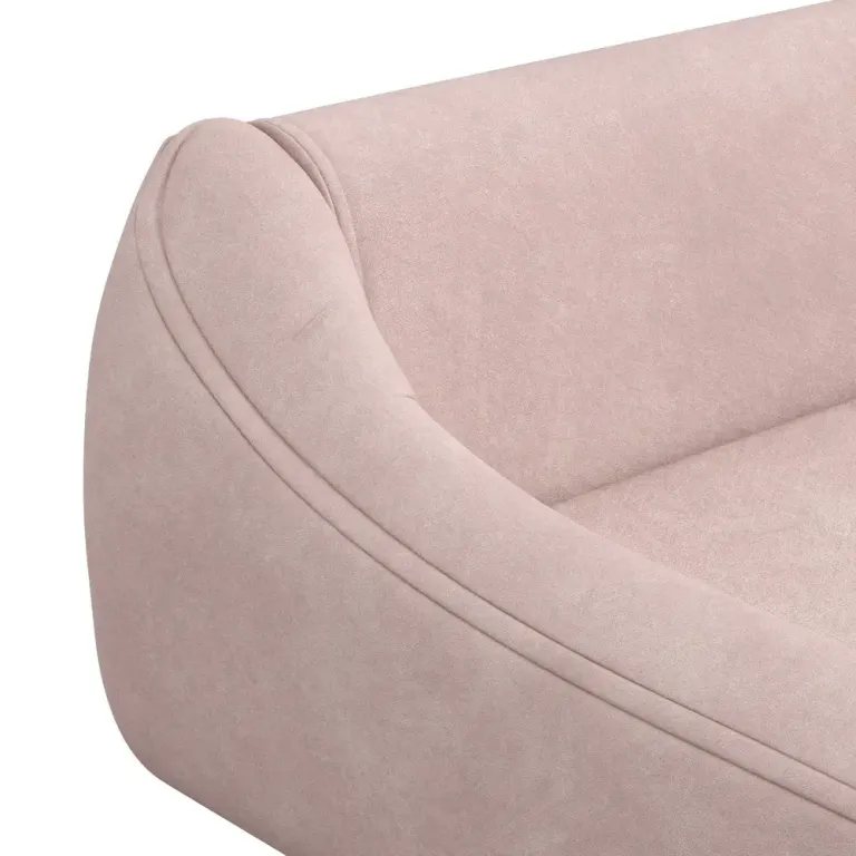 Hundsoffa Husdjurssäng Rosa av Tyg 102 x 58,5 x 42,5 cm