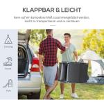 Solstol Trädgårdsstol Svart Metall och Tyg för Strand och Terrass Hopfällbar med Kuddar 137 X 63,5 X 100,5 Cm