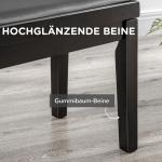 Justerbar Pianopall i Konstläder, Bekväm Pianobänk med Förvaring, Ergonomisk Sittplats för Musiker, Svart, 63 x 33 x 45-56 cm