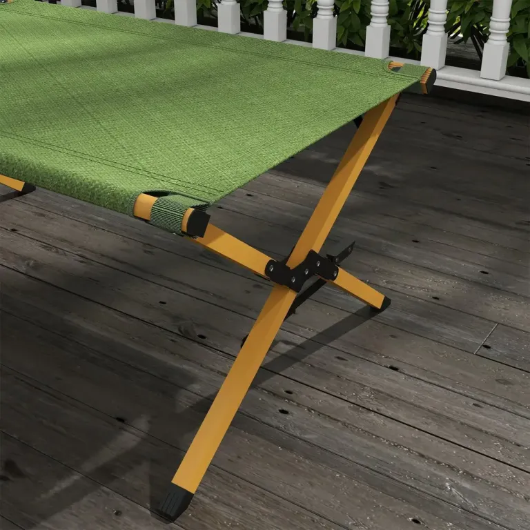 Solstol Mörkgrön av Oxford 196 x 64 x 45 cm