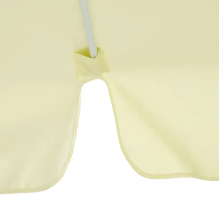 Parasoll Balkongparasoll Beige av Aluminium 2,5 x 2,5 m