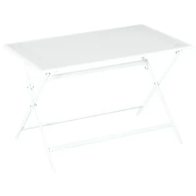 Hopfällbart Trädgårdsbord i Trä Praktiskt 110 x 70 x 70 cm