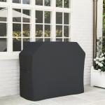 Grillöverdrag med Väderbeständig Yta och UV-skydd för Utomhusgrill Hållbar och Robust Svart Oxford 147 x 61 x 120 cm