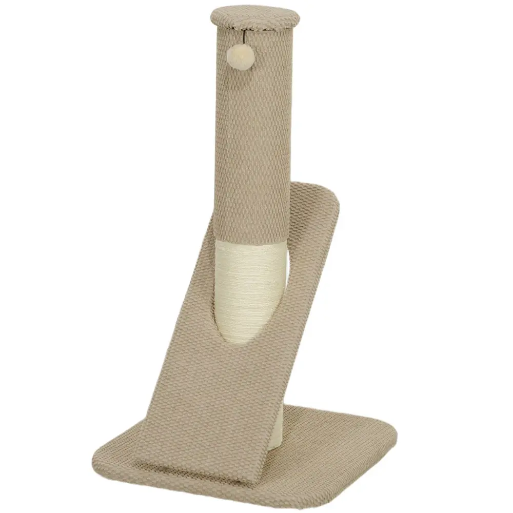 Klösträd Grå av Sisal och Plysch för 225-255 Cm