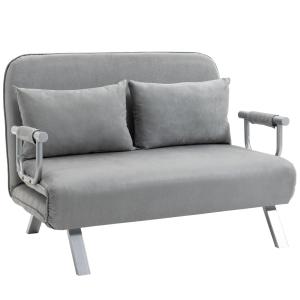 Pall Fotpall Ottoman Mörkgrå av Tyg och Trä för Vardagsrum och Sovrum Rund med Handtag och Fotstöd Bekväm Sittplats Ø 48 x 45 cm