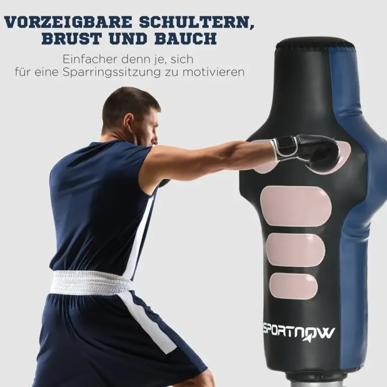 Boxningssäck med Stativ Slagdocka för 178-207 cm