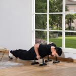 Dip Bars, Set med 2 Dip Stations, upp till 120 kg, Calisthenics och Styrketräning Hemma
