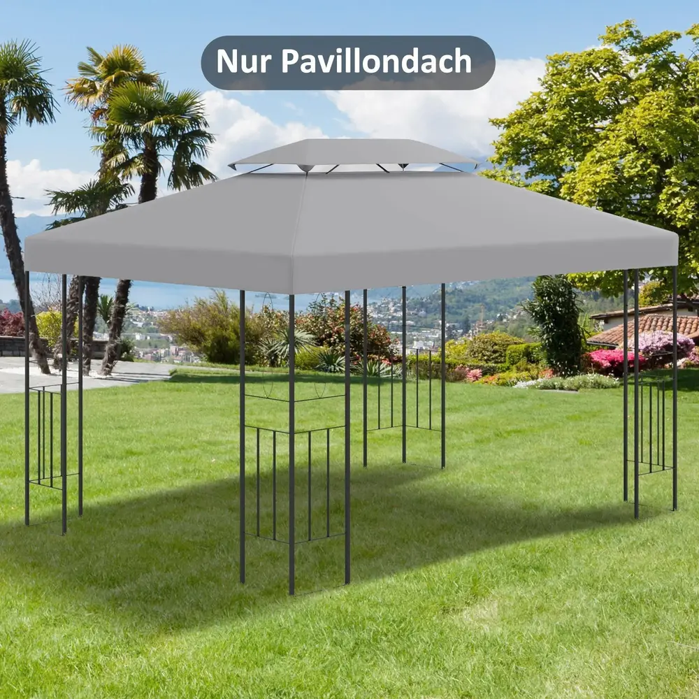 Ersättningstak till Paviljong Vattenavvisande 3 x 4 M