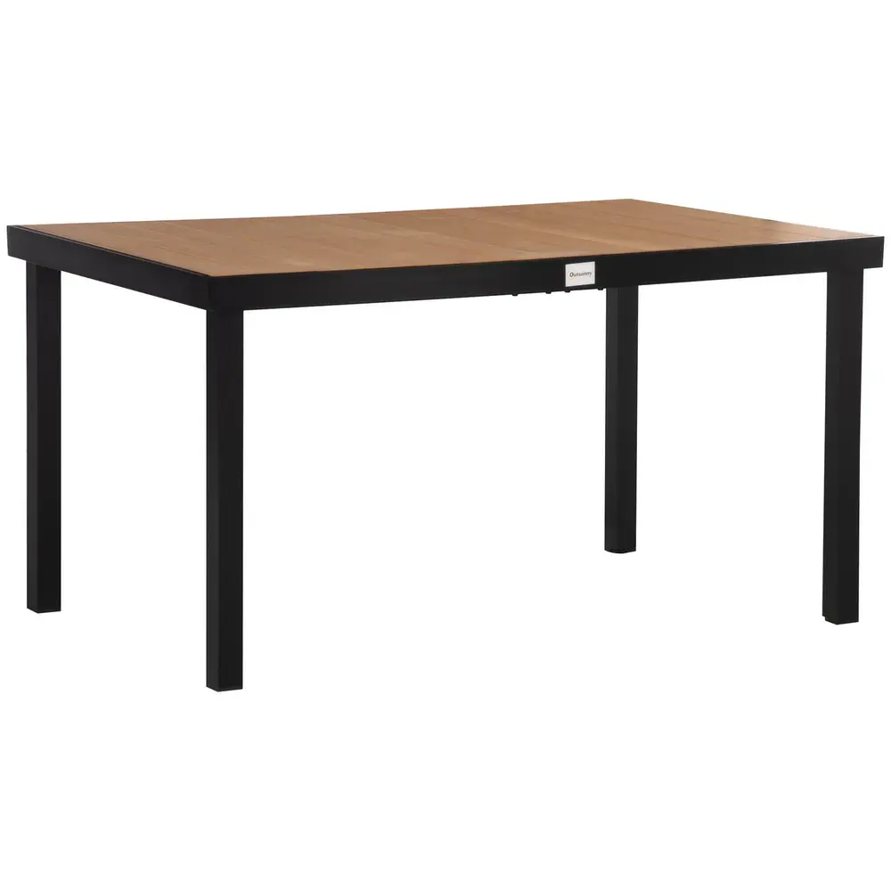 Trädgårdsbord i Komposit 6 Personer Stort 140 x 90 x 74 Cm