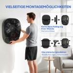 Boxningsmaskin Musikalisk Väggmonterad Svart Plast för Hemmaträning Elektronisk Boxboll med Bluetooth och Handskar Rolig Träning 9 Hastigheter Smart