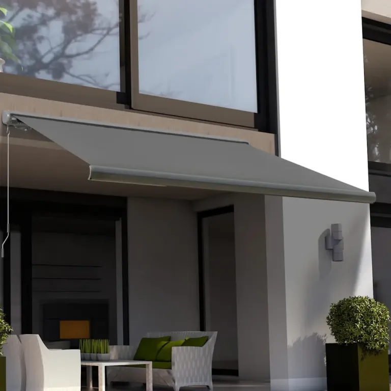 Pergola med Soltak Trädgårdspaviljong i 3,6 x 3 x 2,27 M