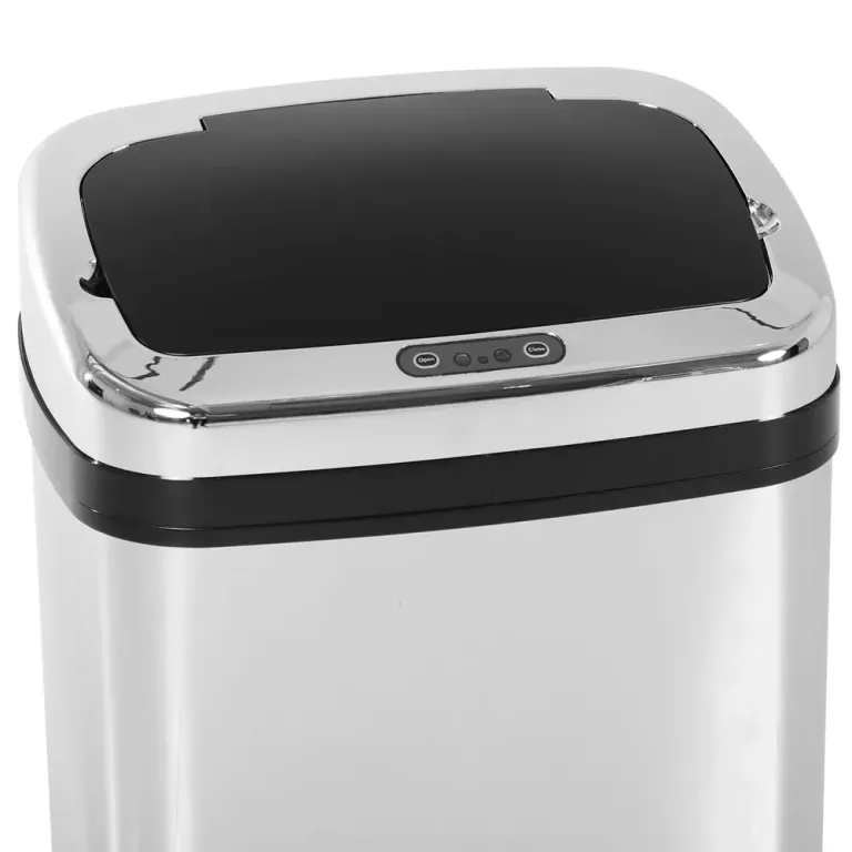 Sensor Papperskorg 30 l Rostfritt Stål Automatisk