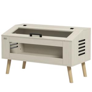 Terrarium för Reptiler, 140 L, Värmedynekompatibelt, Glasfönster