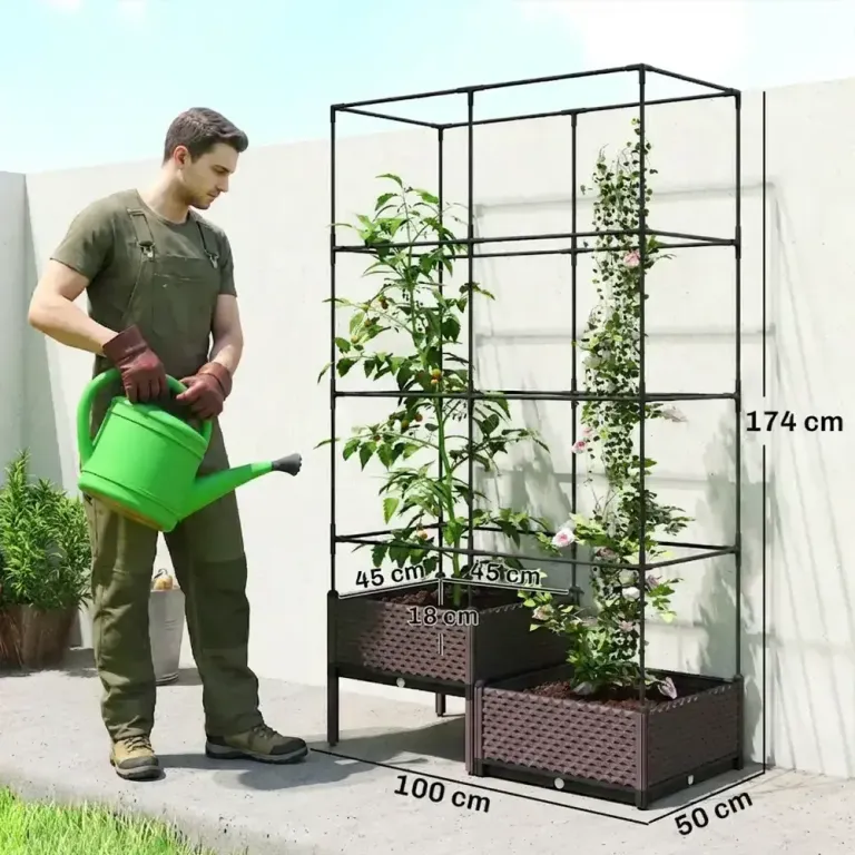 Odlingskrage Upphöjd i Trä 174 cm