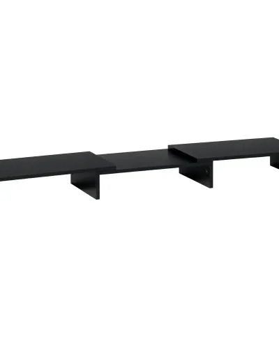 Dubbel Skärmställ Längd och Vridbar 80–117 x 23,5 x 10 cm