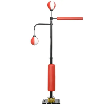 Boxningsstation med Speedball Boxningssäck 140-205 cm