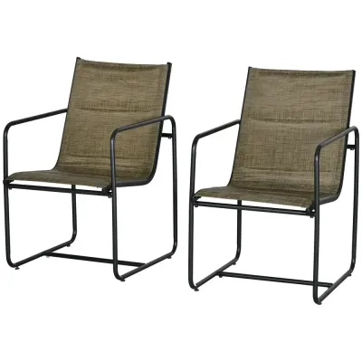 Balkongstolar Trädgårdsstolar Brun 54 x 66,5 x 88 cm