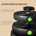 Hantelset 2 i 1 med Skivstång och Hantlar för Hemmaträning med Halkfria Grepp Ergonomisk och Hållbar Grön och Svart Plast och Stål 30 kg