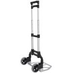 Säckkärra Transportvagn Silver Aluminium Hopfällbar Handtruck Max Last 70 Kg