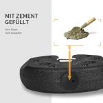 Paviljongfötter 4-pack Vikter med Fäststift och Transportrem för Stabilitet Hållbar och Prisvärd Svart Metall 12 kg