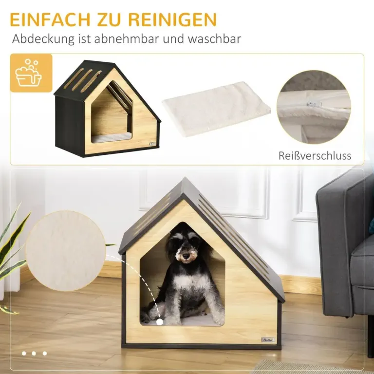Hundkoja för Inomhusbruk med Dyna, Brun