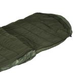 Sovsäck Camping Täcke Grön av Taft och Polyester för Vuxna 3-4 Säsonger Vikbar Sovsäcksfilt med Bärväska Utomhus