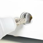 Hollywoodspegel Sminkspegel Vit av Glas och Metall för Sovrum med Belysning 12 Dimbara LED Lampor och Touchknapp Minnesfunktion 80 x 60 cm