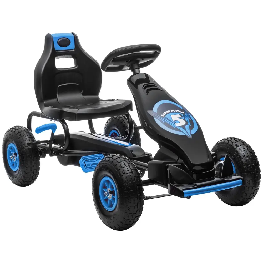 Trampolinbil för Barn Tuff Gokart med Sits och Handbroms