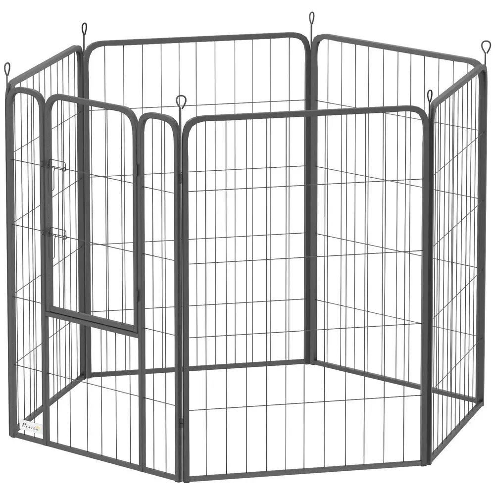 Valphage Hundlekhage Sexkantig Silver av Metall 100 Cm