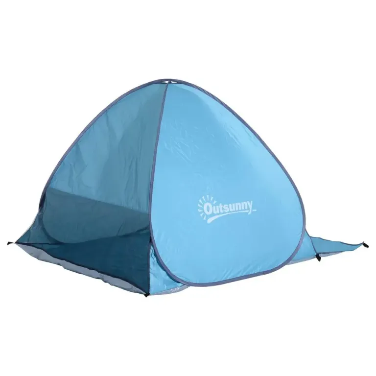 Pop-Up Tält Strandtält Campingtält 200 x 150 x 119 cm