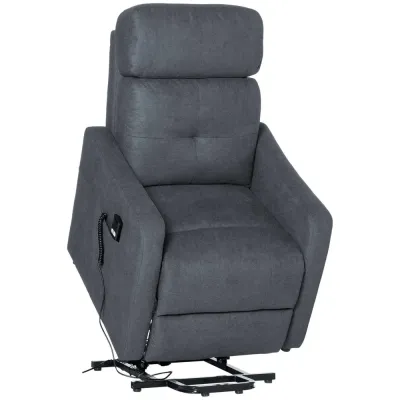 Elektrisk TV-Stol med Uppresningshjälp 71 x 94 x 104 cm