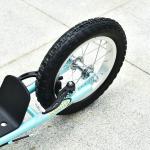 Barnsparkcykel från 5 År, Stadsskoter i Aluminium, 120 x 58 x 85–95 cm, Ljusblå
