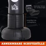 Fristående Boxningssäck 176 Cm med Flex-System HDPE PVC EPE Stående Boxningssäck Svart