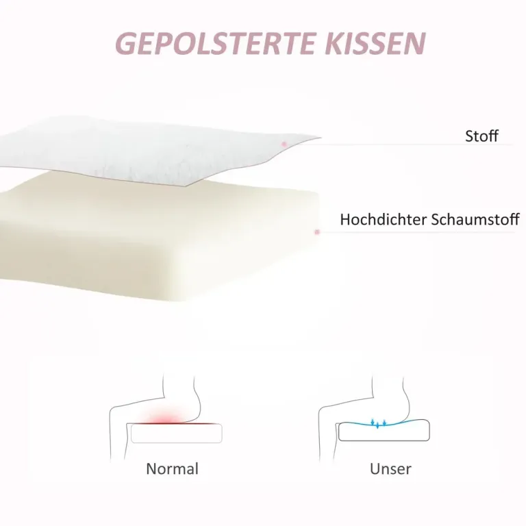 Kontorsstol med Kaninöron Höjdjusterbar