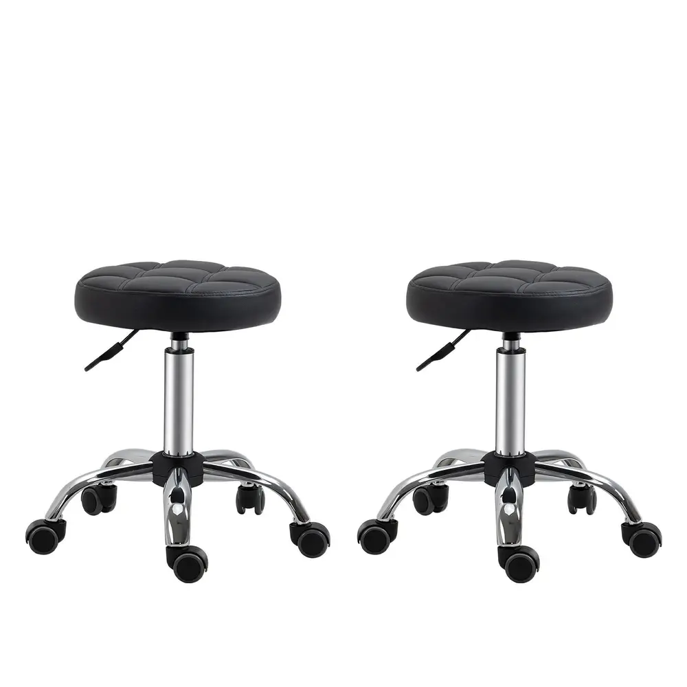 Rullpallar för Salong 2-Pack Snurrpallar i 35,5 x 48-63 Cm