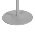 Bordslampa Utomhuslampa Ljusgrå av Plast för Trädgård och Terrass LED Solar Lampa Dimbar och Vattentät IP44