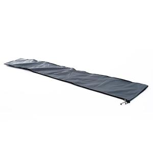 Parasollskydd Skyddsöverdrag Grå av Oxford Polyester för Parasoll Väderbeständigt Fodral med Dragkedja 178 x 25-35 cm