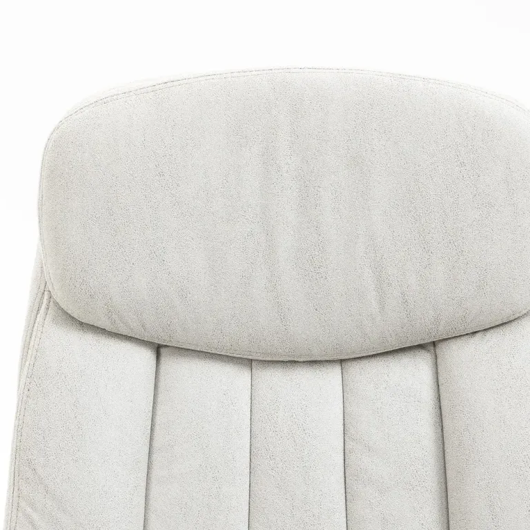 Ergonomisk Kontorsstol med Massage & Värme Gräddvit