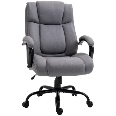Ergonomisk Kontorsstol XXL Skrivbordsstol med Tjock