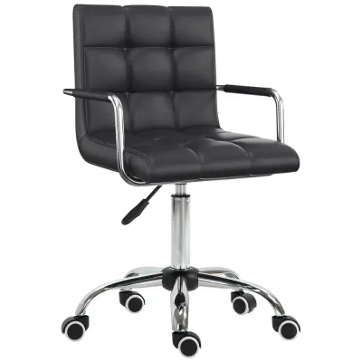 Ergonomisk Skrivbordsstol Höjdjusterbar 46-61 cm