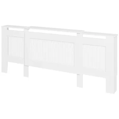 Justerbart Elementskydd med Hylla 125-201 x 19 x 81,5 cm