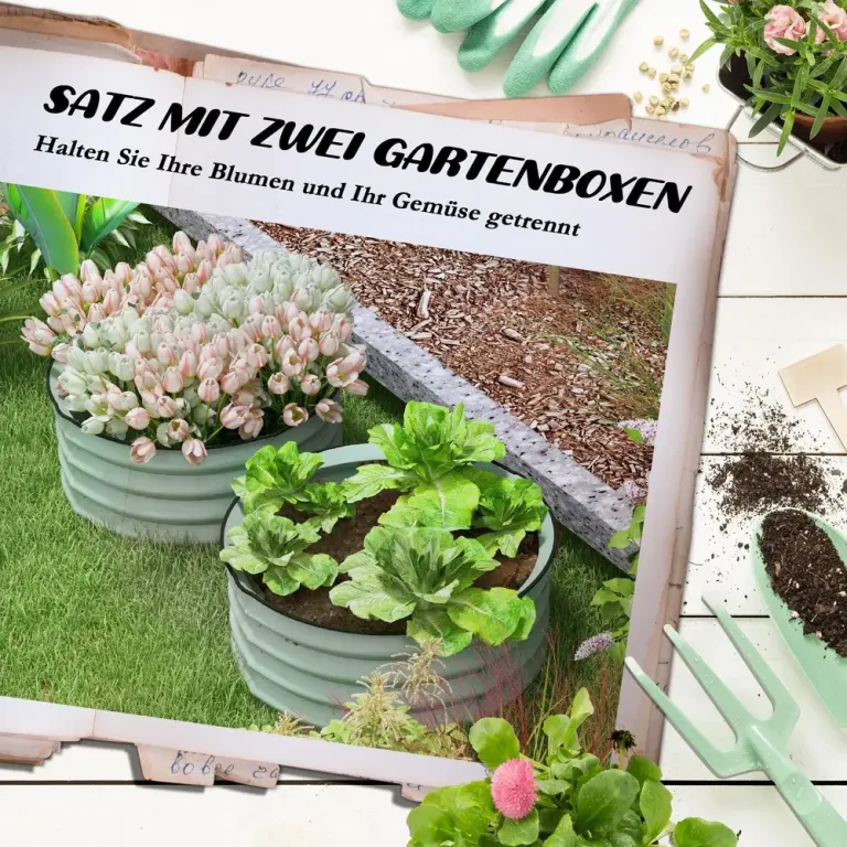 Odlingsbänk Högbädd Stapelbar Silver av Stål 60 x 30 cm