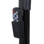 Hopfällbart Löpband för Hemmaträning, Kompakt Gåband med LCD-Display, Justerbar Hastighet 1-6 km/h för Promenader, Svart, 105 x 56 x 108,5 cm